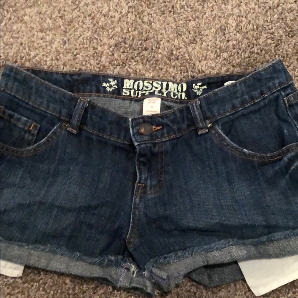 Juniors jean shorts